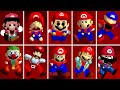 ⭐Super Mario 64 PC Port - Lots of Marios Falling in LAVA Animations