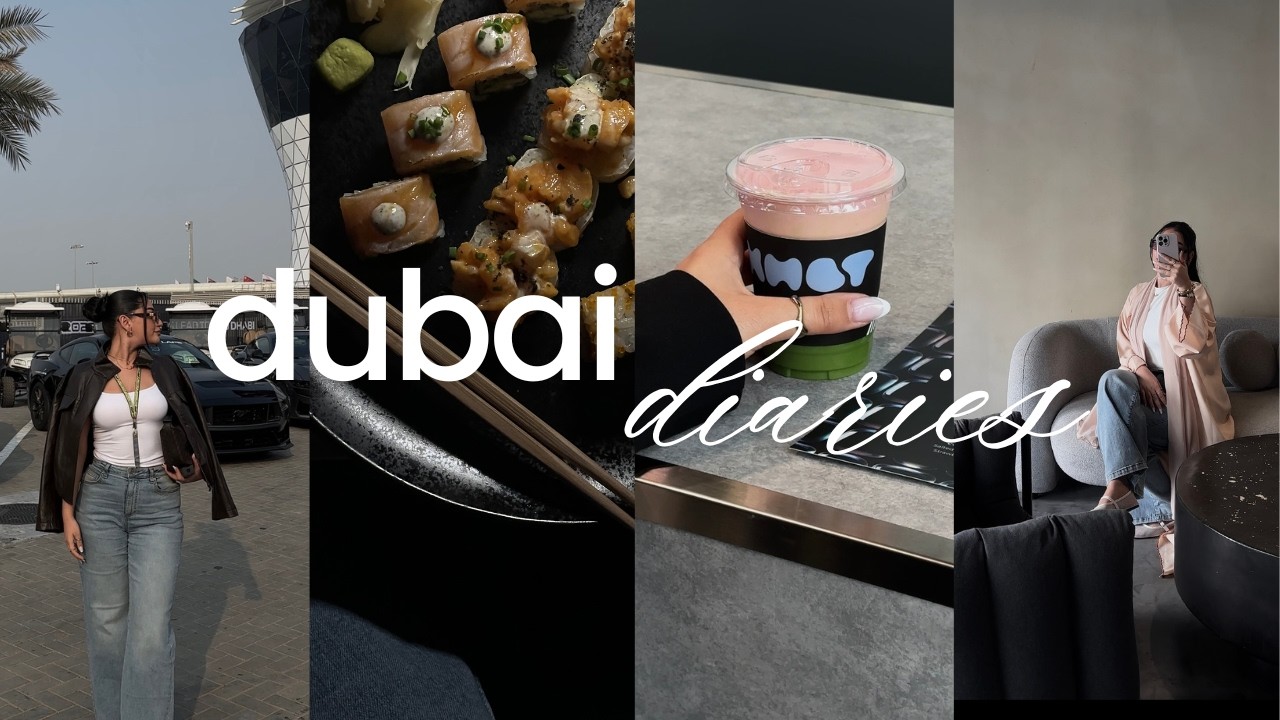 dubai diaries | f1 abu dhabi, fashion show & girly catch ups