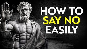 How To Say NO to People and Set Boundaries | STOICISM