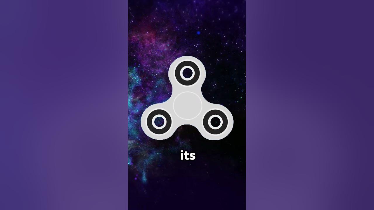 Can fidget spinners spin forever in space? space iss shorts YouTube