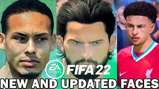 FIFA 22 NEW LIVERPOOL FACE AND TATTOO