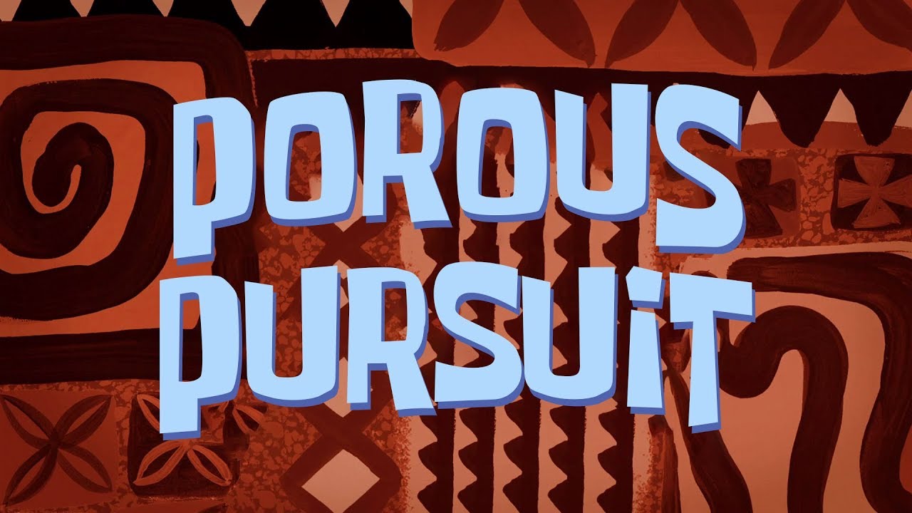 SpongeBob Music Porous Pursuit YouTube