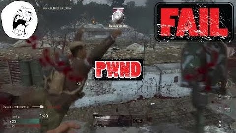 COD WW2 shovel and throwing knife ONLY montage