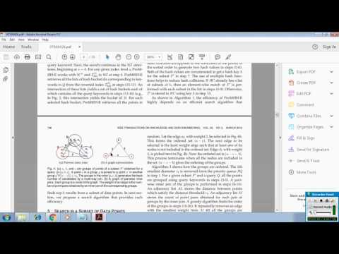 Nearest Keyword Set Search in Multi Dimensional Datasets