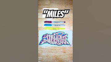 comment your name if you want your name featured in my next video. #art #graffiti #nameart #doodle