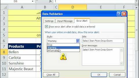 Excel Magic Trick 548: Data Validation Drop-Down List In A Cell Same Sheet or Different Sheet