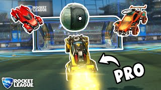 Rocket League Pros vs 2 Demo Masters (Rocket League Manhunt)