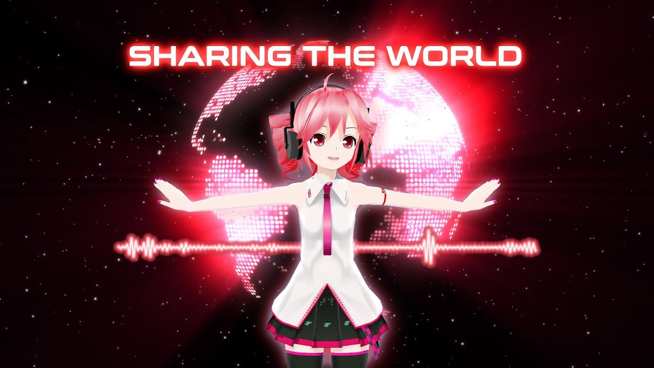 【Kasane Teto】Sharing The World【UTAU Cover】MMD PV HD + CC Subs