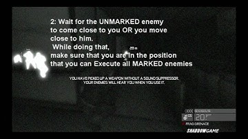 [Splinter Cell: Conviction] Continuous "Mark and Execute"