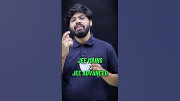 JEE Main & Advanced: Which One is Tougher?🚀 | IIT Motivation Status #shorts #iitbombay
