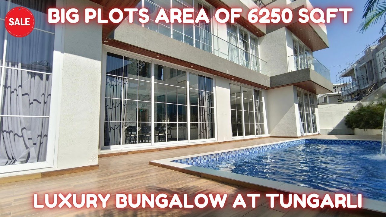 Ready Luxury Bungalow For Sale at Lonavala | Furnished Bungalow with Luxury Interiors.