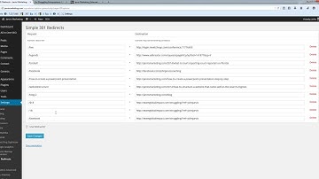 How To Install And Setup The Simple 301 Redirects Plugin 5 - How To Do A 301 Redirect Part 2
