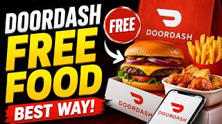 DoorDash Free Food BEST WAY - Free Doordash food every single day (MUST TRY)