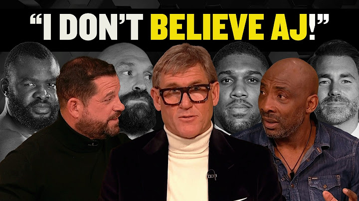 It's BS From Anthony Joshua 😳 | EP104 | talkBOXING with Simon Jordan, Spencer Oliver & Johnny Nelson