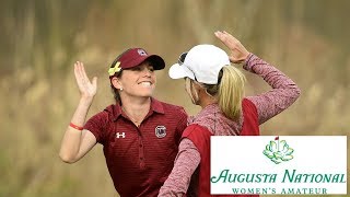 Augusta National Women&#39;s Amateur 2019 Highlights (Rounds 1&amp;2) and Complete Playoff