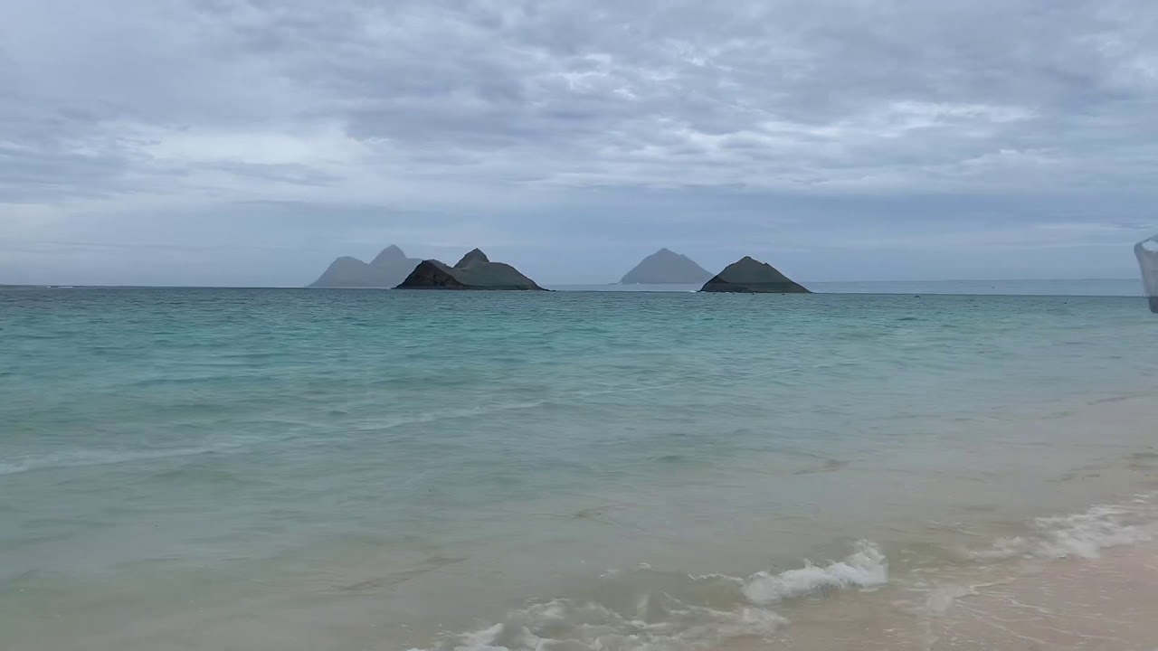 Busy Lanikai beach YouTube
