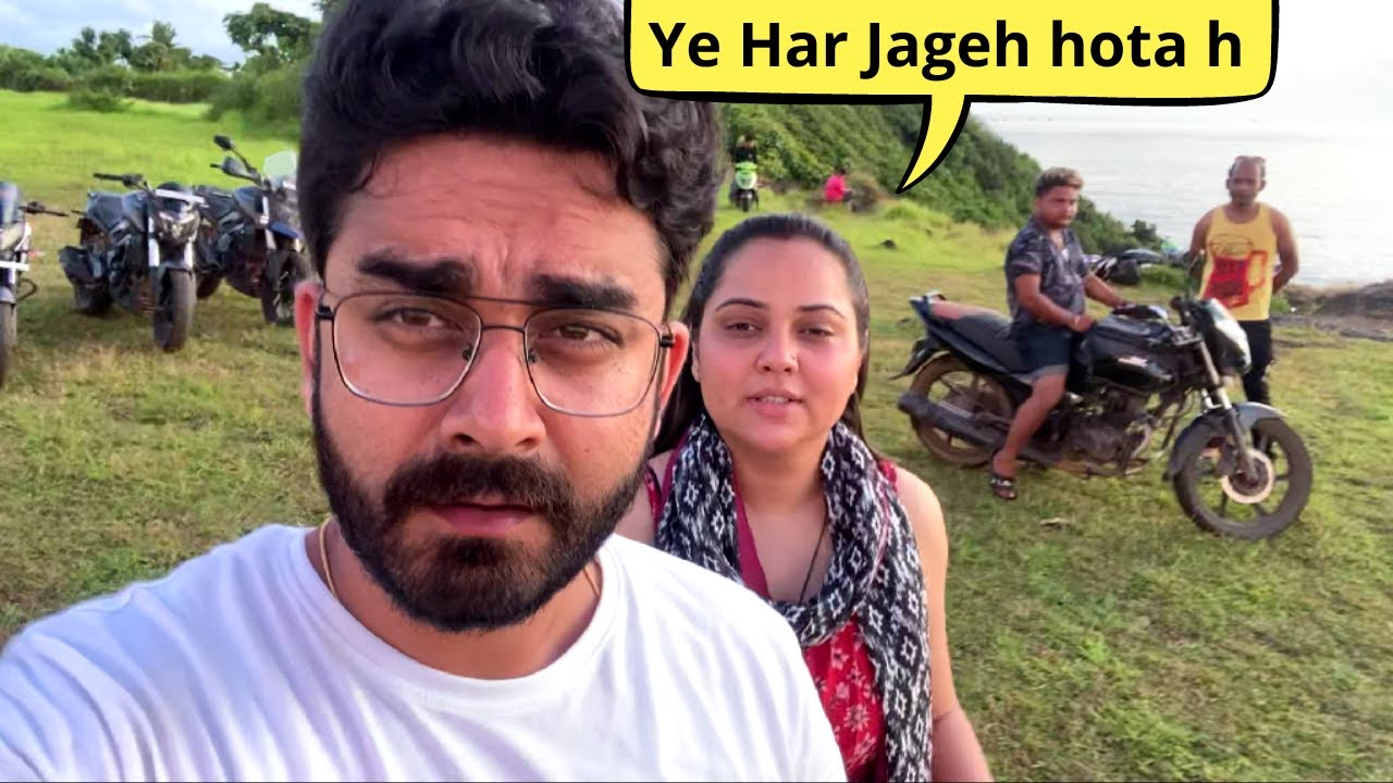 BEST SUNSET POINT of GOA- COLA BEACH CLIFF | How to reach Cola Beach Cliff by road | Goa Vlog