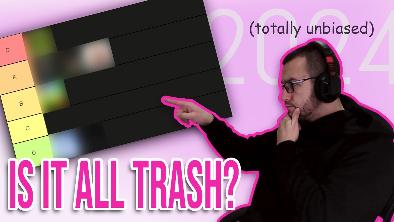 3D Artist Ranks His Own Work | TIERLIST