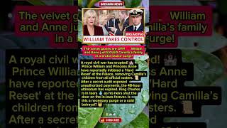 WILLIAM’S PURGE! 🚫 The SHOCKING Reason Camilla’s Children Were BANNED From the Palace! #royalfamily
