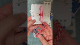 Kumihimo Tutorial Variant... Easy Colorful (16 Threads) Weave No. 8