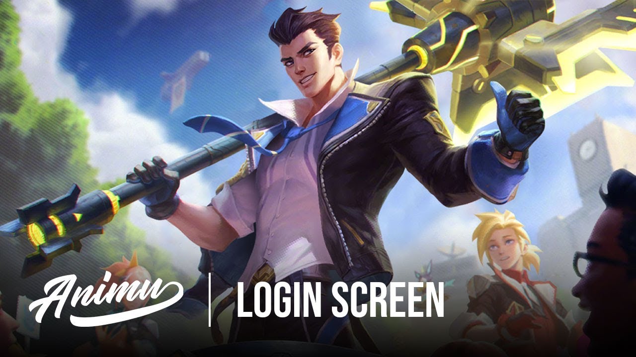 Jayce Battle Academia League Of Legends Login Screen Animu Youtube 