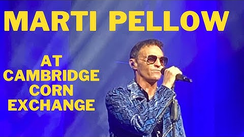 Marti Pellow at Cambridge Corn Exchange 2022