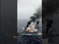 🚢 Ocean Battle Explosion 😱 | Ship Attack Realistic Scene | Sea War Moment #oceanmystery #youtube