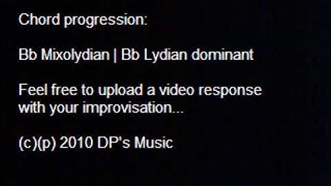 Bb Mixolydian to Lyd Dom FG98 - DP