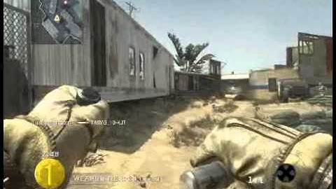 Call Of Duty Black Ops - Firing Range Ballistic Knife Last Kill