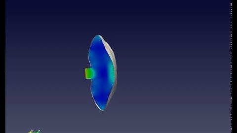 Fluid-Structure Interaction - Airbag Deployment