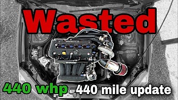 Turbo rsx build: 440 whp/ 440 mile update