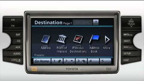 Navigation How To (change the search area) 4Runner Toyota of Slidell