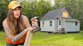 I Doubled the Living Space in My Off Grid Cabin
