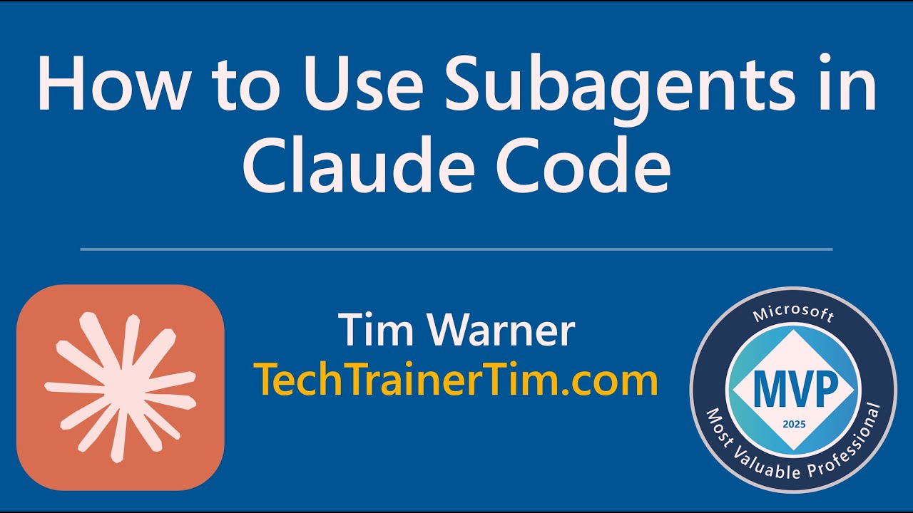 How to Use Subagents in Claude Code - YouTube
