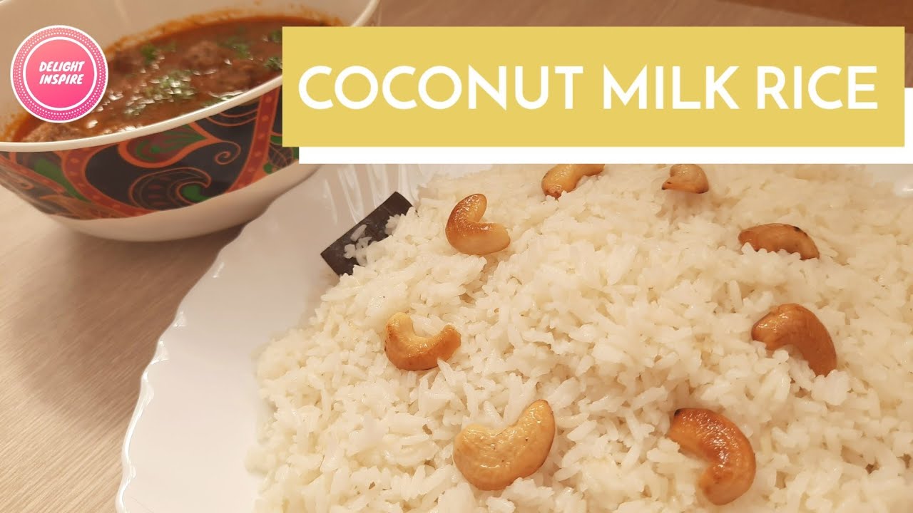 Coconut Milk Rice recipe 🥥🍚 English Subtitles YouTube