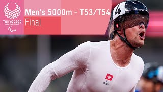 Five Thousand Metres of Greatness 🔥 | Men's 5000m - T53/T54 Final | Tokyo 2020 Paralympics