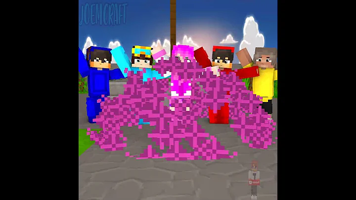 CASH, ZOEY, DASH, SHADY, NICO | CHICKEN WINGS MEME DANCE #minecraftanimation #minecraftshorts