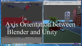 Tutorial - Axis Orientation between Blender and Unity