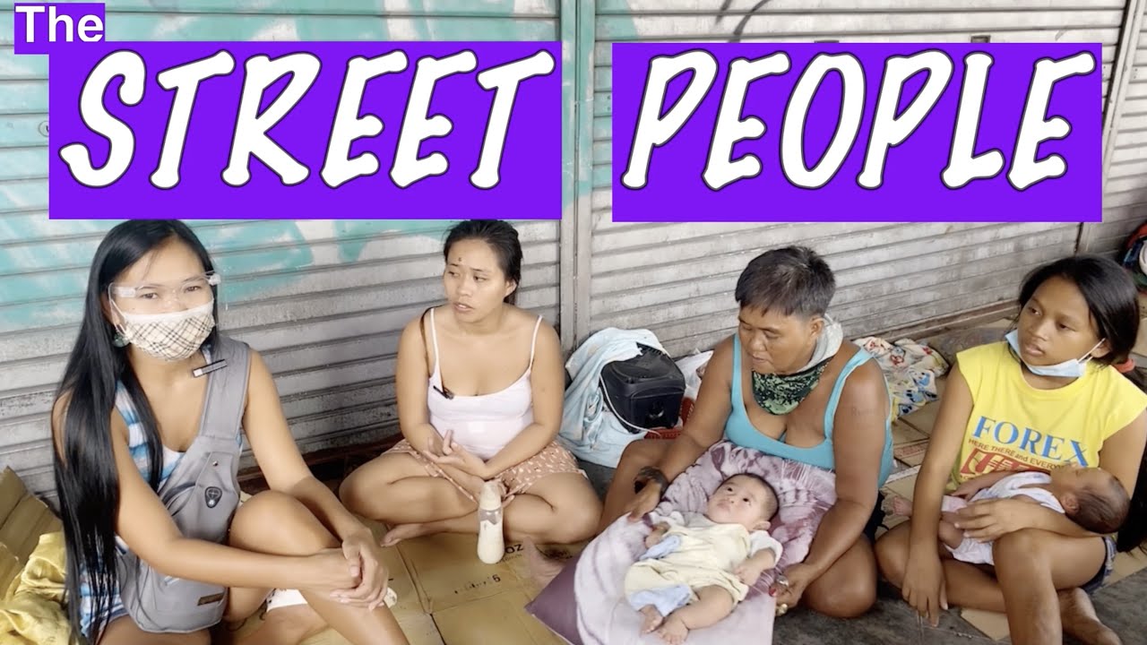 The STREET PEOPLE / (Homeless in Cebu City, Philippines)