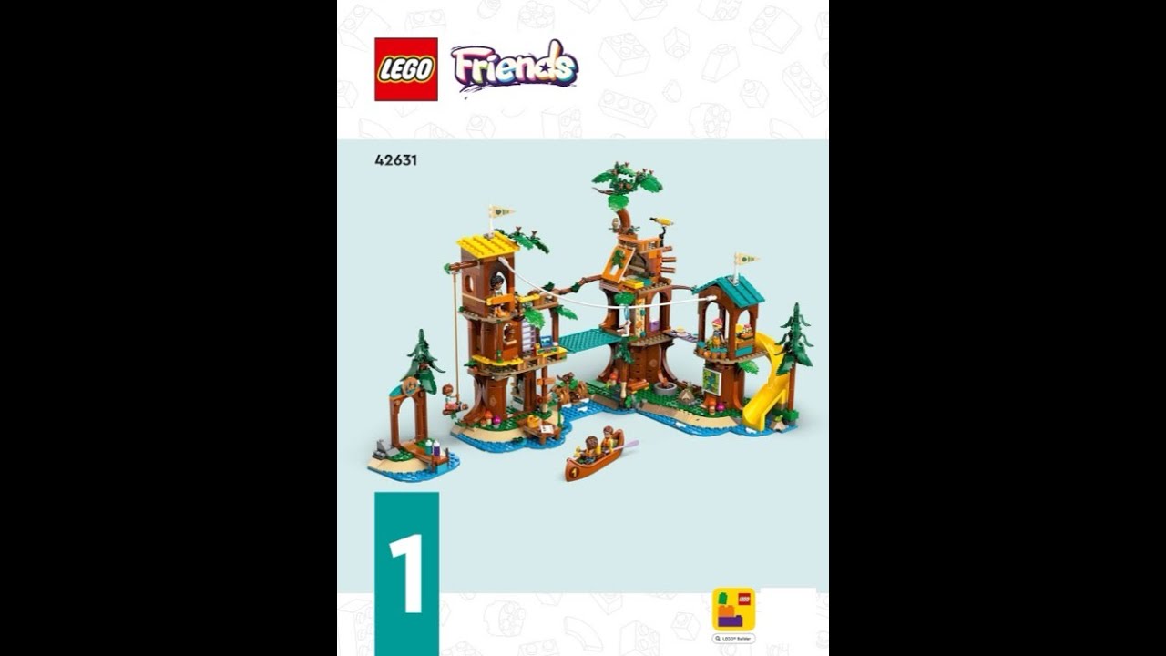 Instrucciones LEGO Set 42631 1 Adventure Camp Tree House