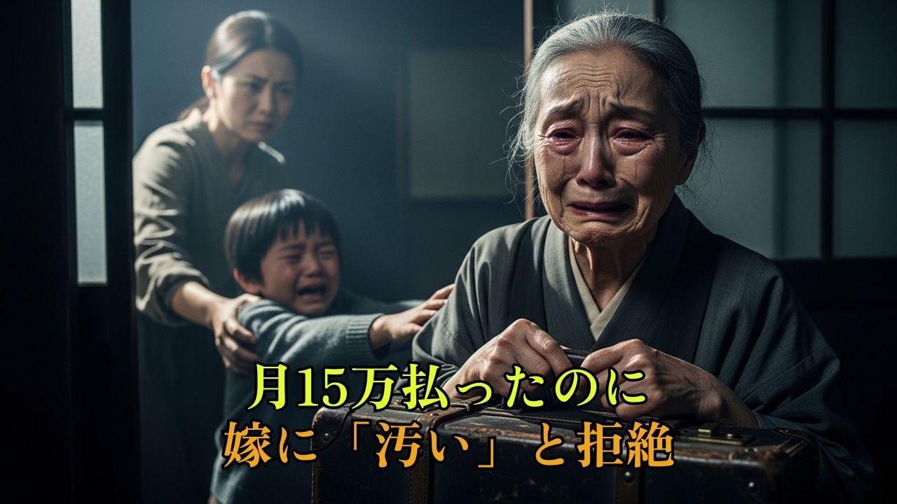 月15万払って「汚い」扱い？息子夫婦に居場所を奪われた母の決断