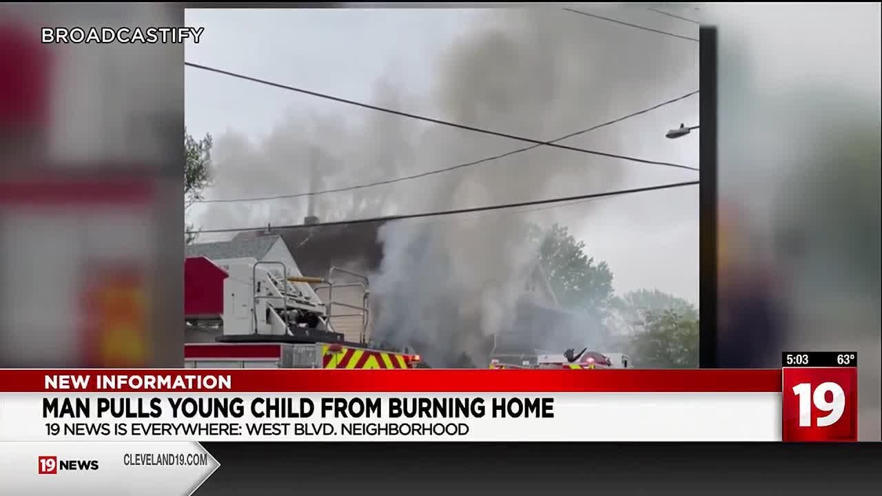 2 firefighters injured battling house fire on Cleveland’s West Side ...