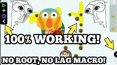 //NO ROOT// AGAR.IO MOBILE 100% "WORKING" MACRO NO ROOT,  (TUTORIAL)  NO FAKE, NO LAG,