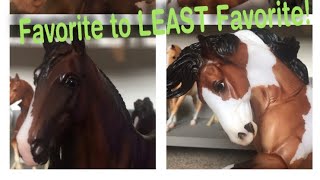Ranking my Breyer Horses!