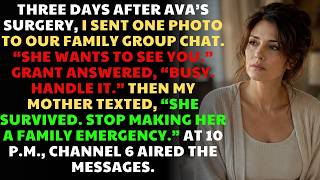 My Family Ignored My Daughter’s Surgery, Then Turned Pale When CNN Showed My Texts Update