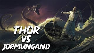 Thor Fishing for Jormungnd (The Serpent of the World) - Norse Mythology - See U in History