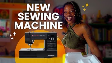 Unboxing the SINGER 6600C HEAVY DUTY Sterling Sewing Machine + a Detailed Guide On How To Thread It