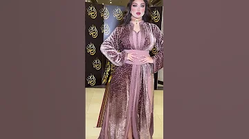جديد القفطان المغربي لسنه 2025 مع نجوم المغاربهcaftan Marocain 