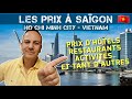 Les prix  sagon au vietnam