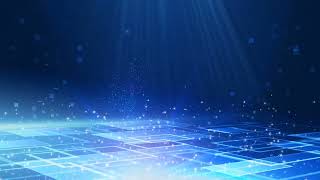 Blue business technology abstract light pattern granules background video
